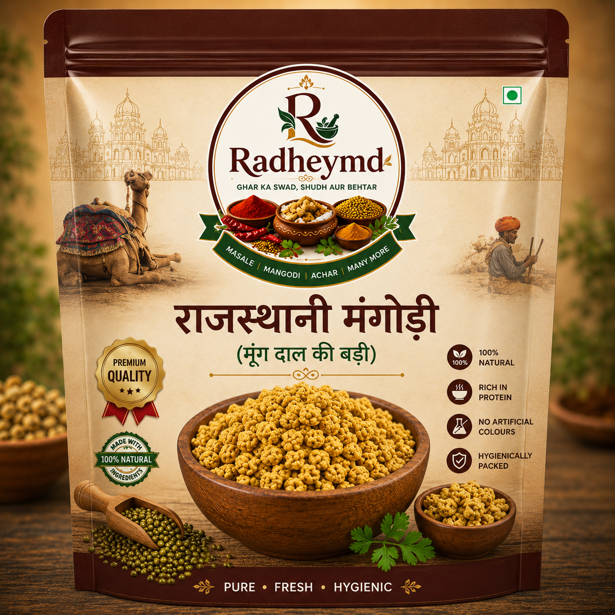 Moong Mangodi – 500 gm